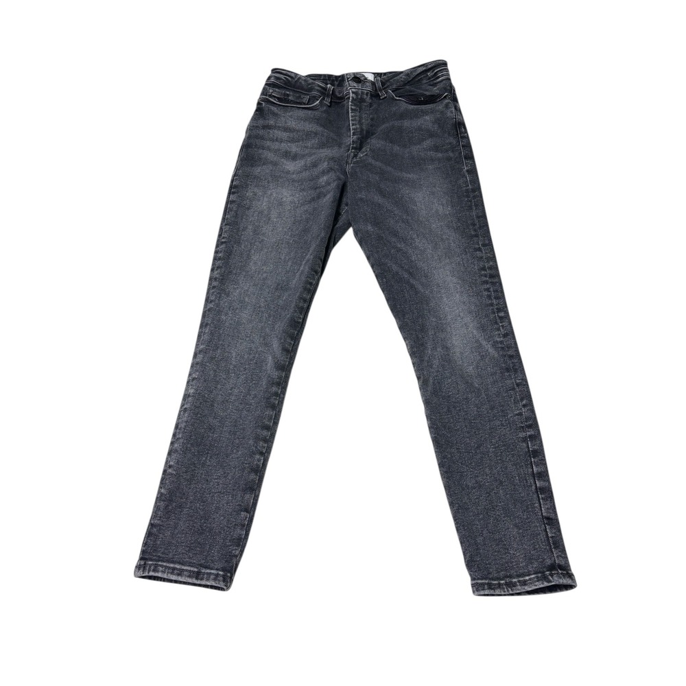 FRAME Le One Skinny Jeans‎ Womens Charcoal Grey Wash Denim Size 28X25